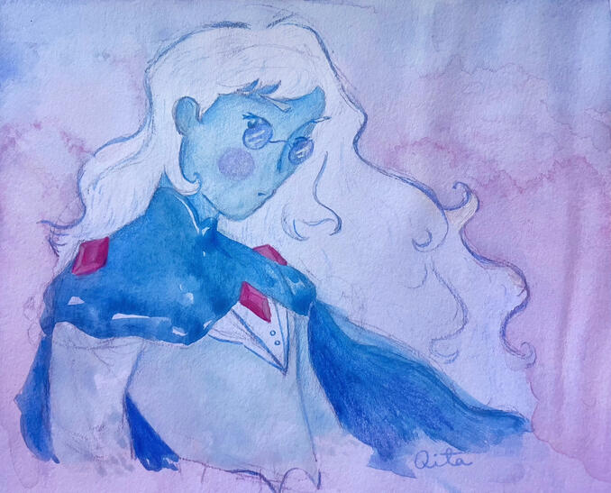 Ice prince from Fiona and cake